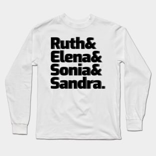 'RBG Feminist Feminism Attorney' Feminism Rights Long Sleeve T-Shirt